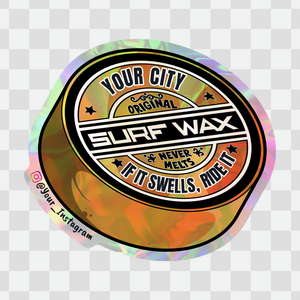 Surf Wax Holo Embossed